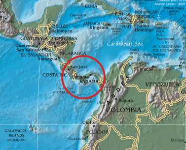 Isthmus of Panama